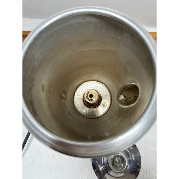 Wear Ever 3039 Aluminum Percolator Coffee Maker With Cord Art Deco Works Tested - Picture 5 of 6
